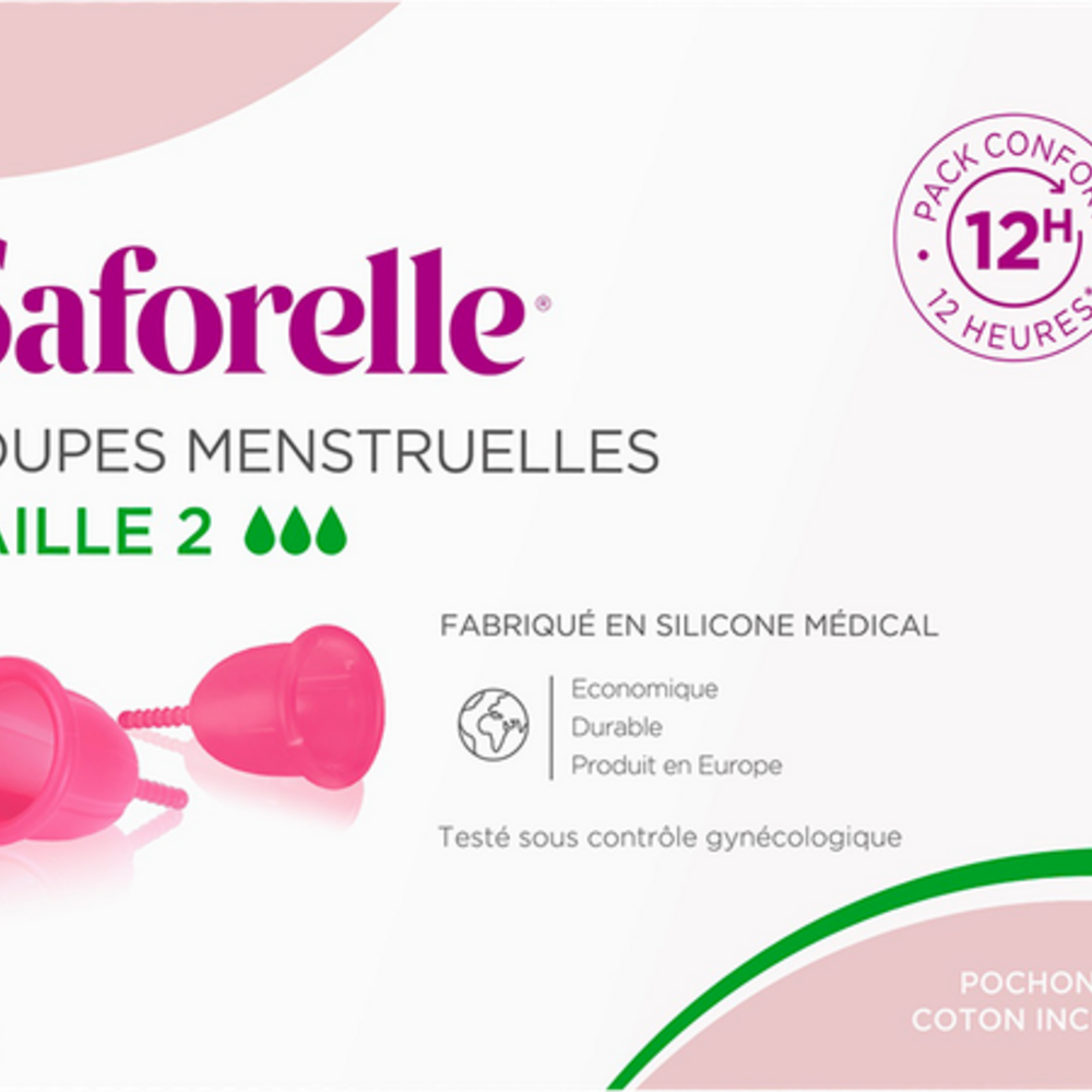 Saforelle Saforelle Cup Protect Coupes Menstruelles T2 2