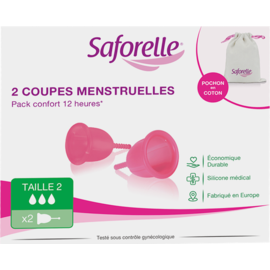 Saforelle Saforelle Cup Protect Menstruatie Cups T2 Nieuw