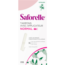 Saforelle Saforelle Tampons Applicateurs Normal 16