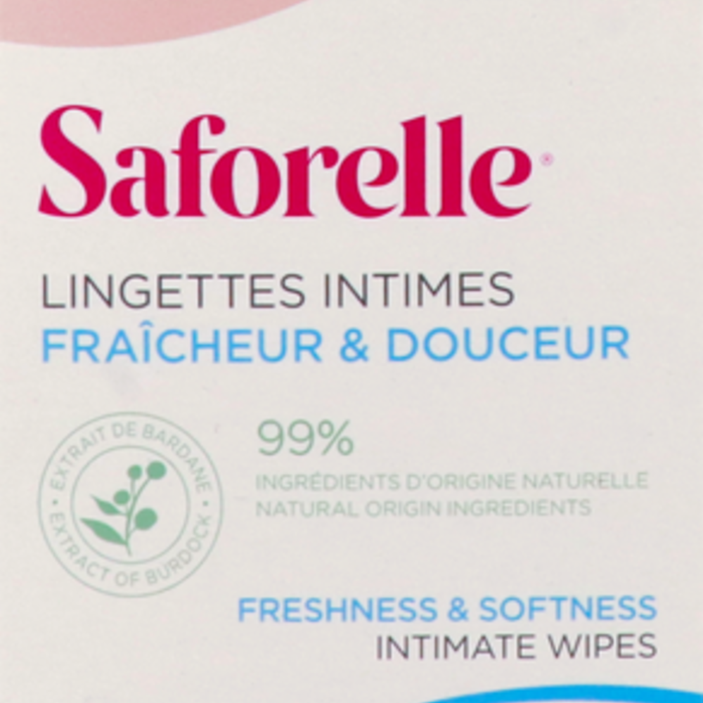 Saforelle Saforelle Lingettes Flushable 10