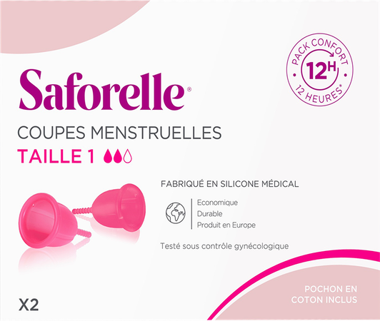 Saforelle Saforelle Cup Protect Coupe Menstruelle T1 Nouveau