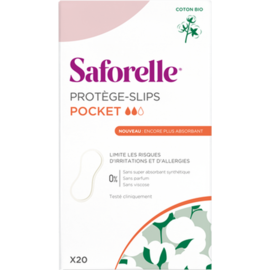 Saforelle Saforelle Coton Protect Inlegkruisjes Pocket 20