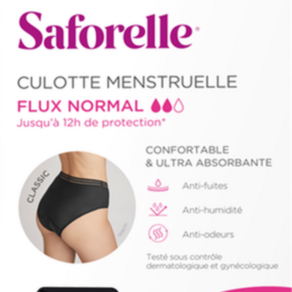 Saforelle Saforelle Slip Classq Normale Vloed M38