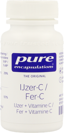 pure encapsulations Pure Encapsulations Ijzer-C Caps 60