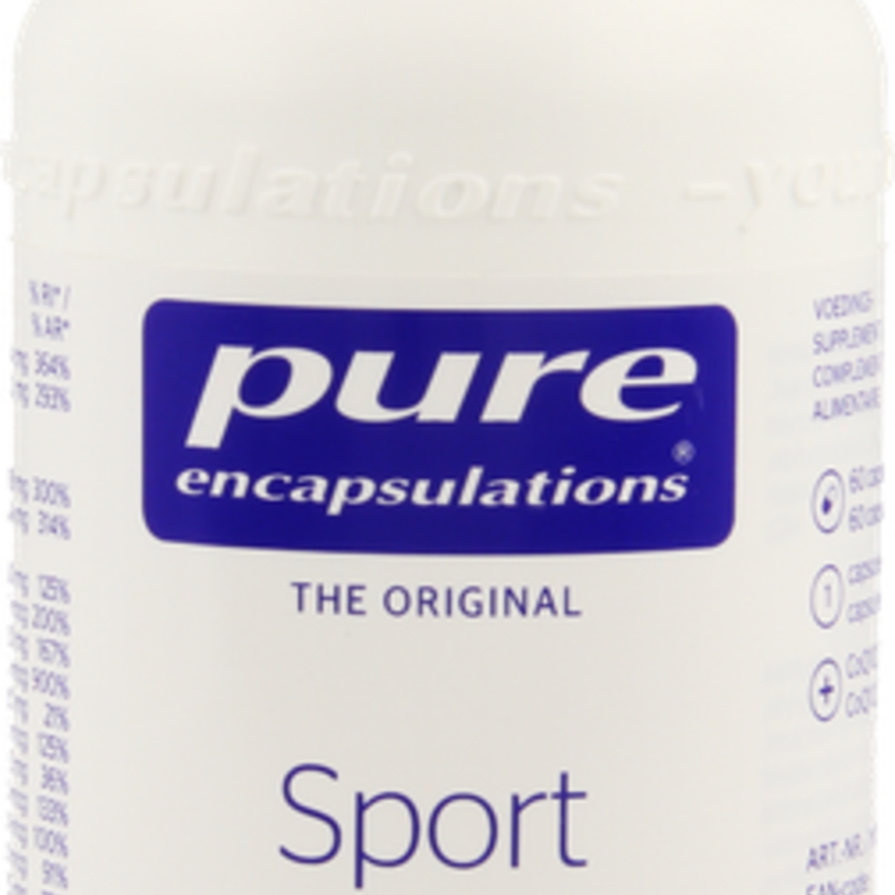 pure encapsulations Pure Encapsulations Sport Pure Caps 60