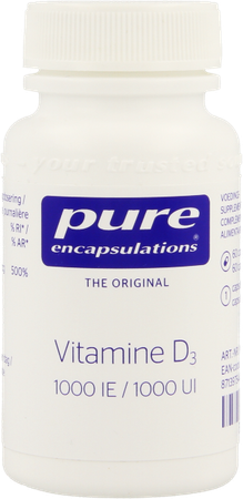 pure encapsulations Pure Encapsulations Vitamine D3 1000ie Caps 60
