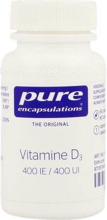 pure encapsulations Pure Encapsulations Vitamine D3 400ie Caps 60