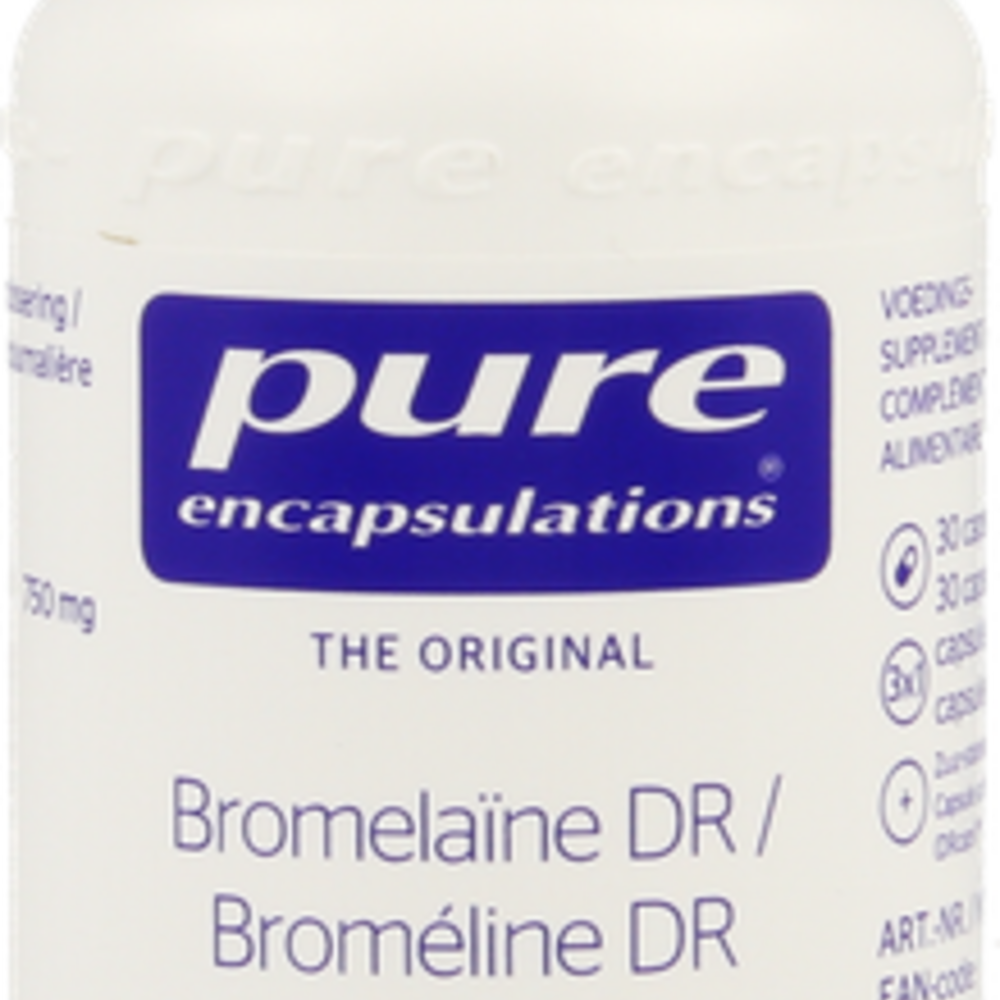 pure encapsulations Pure Encapsulations BromelaÃ¯ne Dr Caps 30