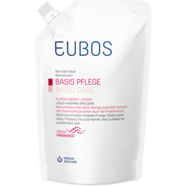 EUBOS Eubos Zeep Vloeibaar Roze Refill 400ml