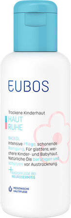 EUBOS Eubos Haut Ruhe Bebe-enfant Huile De Bain 125ml