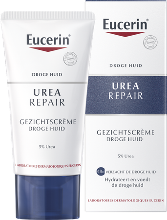 Eucerin - Beiersdorf Eucerin Peau Seche Creme Visage 5% Uree Tube 50ml