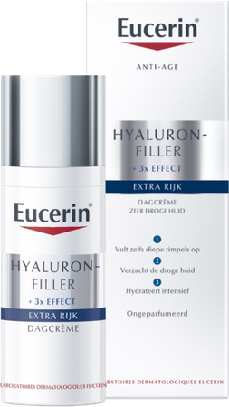 Eucerin - Beiersdorf Eucerin Hyaluron Filler Extra Rijk Dagcreme 50ml