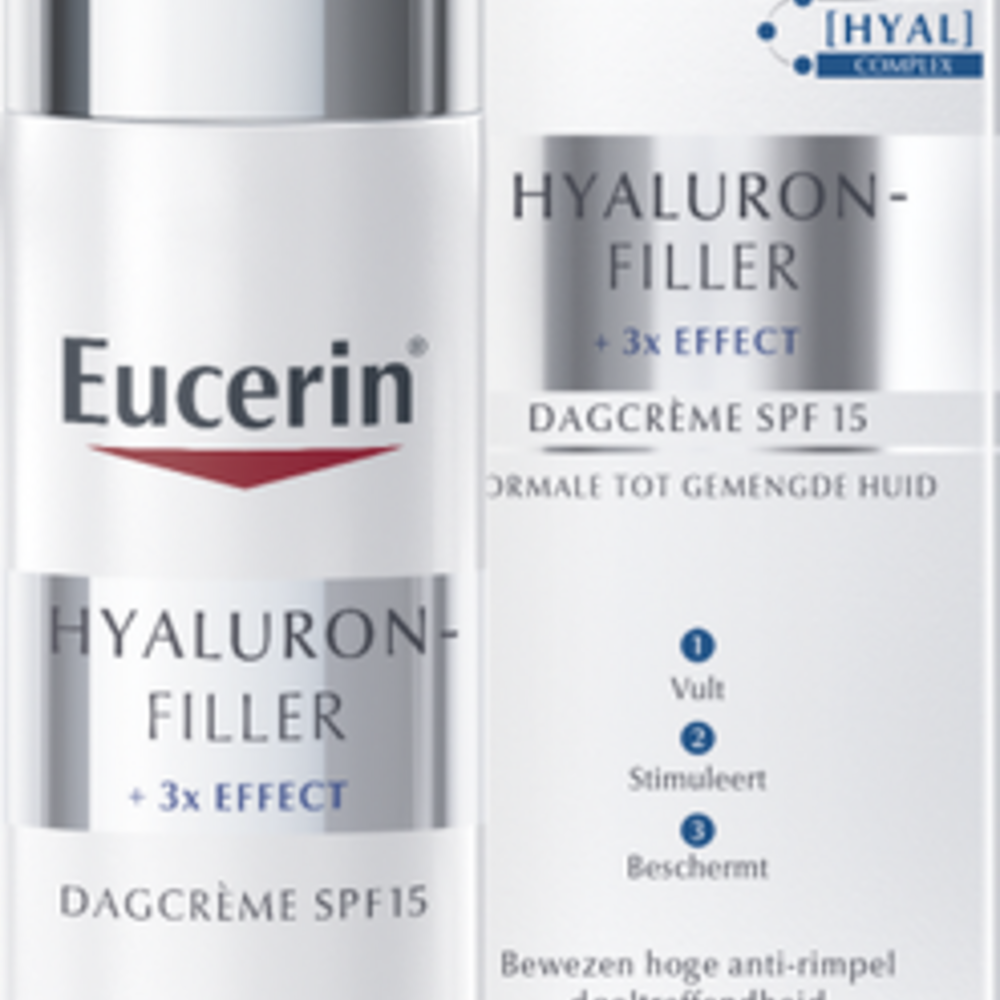 Eucerin - Beiersdorf Eucerin Hyaluron-filler X3 Dagcreme Ip15 N/m 50ml