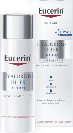 Eucerin - Beiersdorf Eucerin Hyaluron-filler X3 Dagcreme Ip15 N/m 50ml