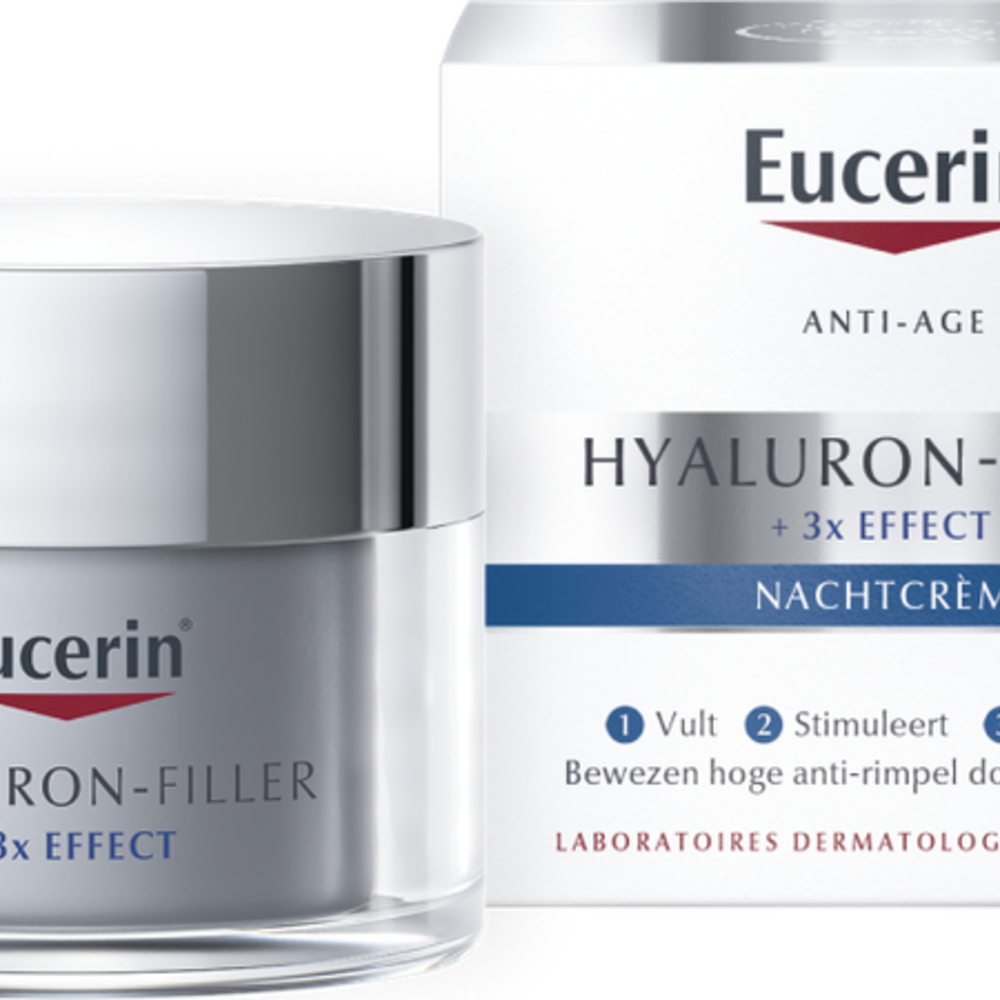 Eucerin - Beiersdorf Eucerin Hyaluron-filler X3 Nachtcreme 50ml