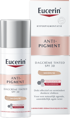 Eucerin - Beiersdorf Eucerin A/pigment Dagcreme Tinted Ip30 Medium 50ml