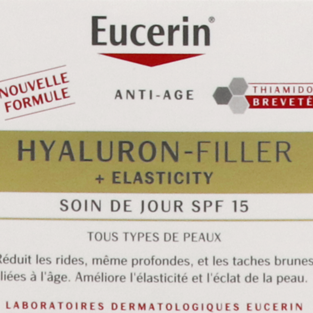 Eucerin - Beiersdorf Eucerin Hyaluron Filler+elast. Soin Jour Ip15 50ml