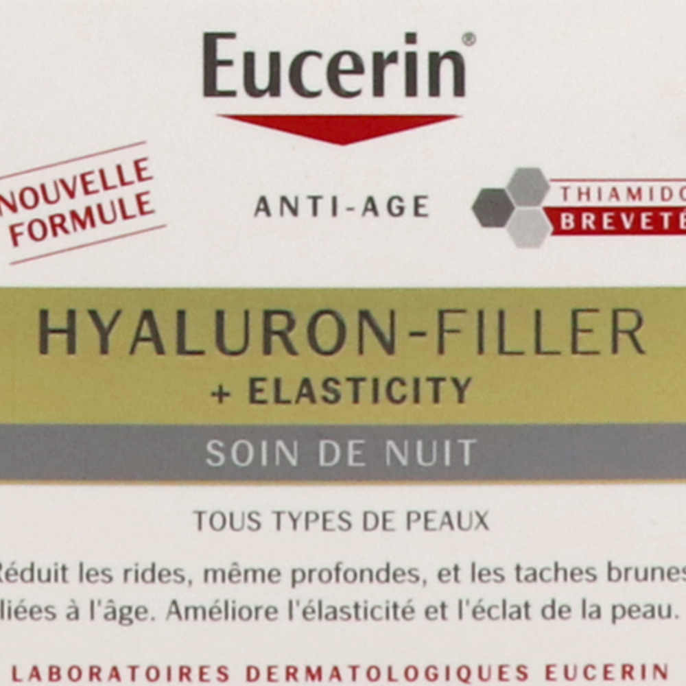 Eucerin - Beiersdorf Eucerin Hyaluron Filler+elast. Soin Nuit 50ml
