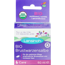 LANSINOH Lansinoh Borstvoedingsbalsem Bio 60ml