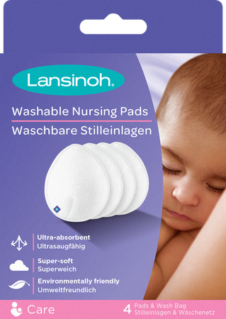 LANSINOH Lansinoh Coussinets Allaitement Lavables 4