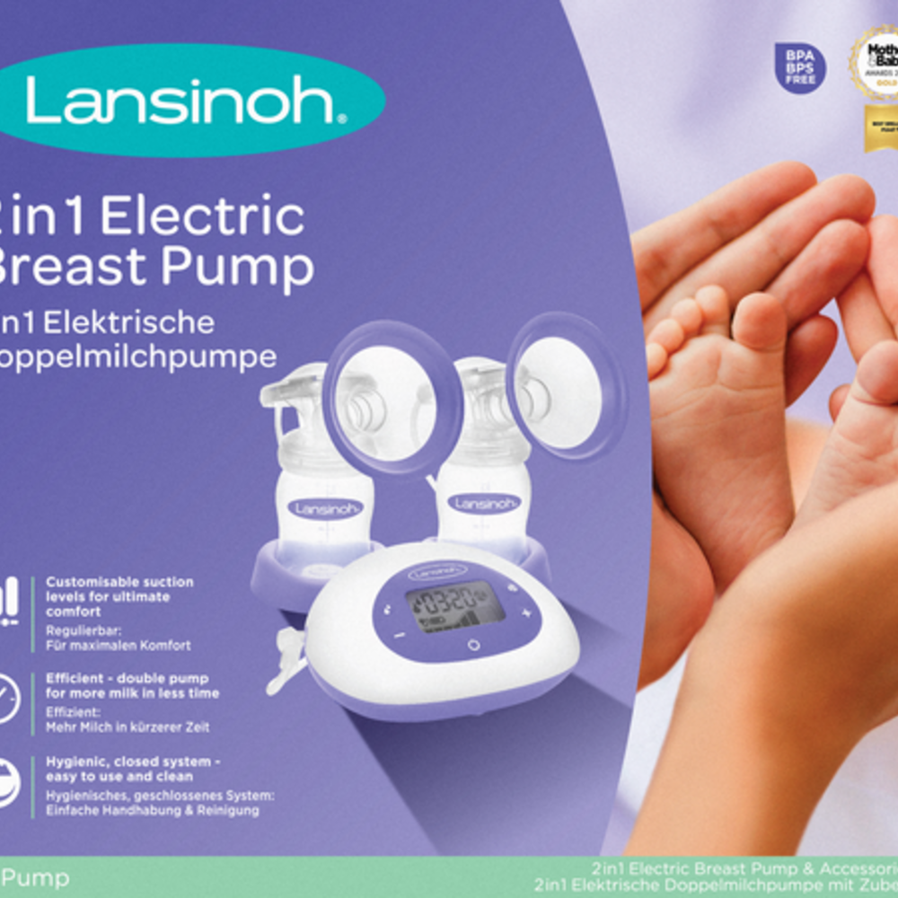 LANSINOH Lansinoh 2en1 Tire-lait Electrique Double