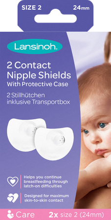 LANSINOH Lansinoh Bout Seins T2 2 + Etui Protection