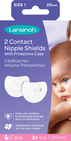 LANSINOH Lansinoh Bout Seins T1 2 + Etui Protection