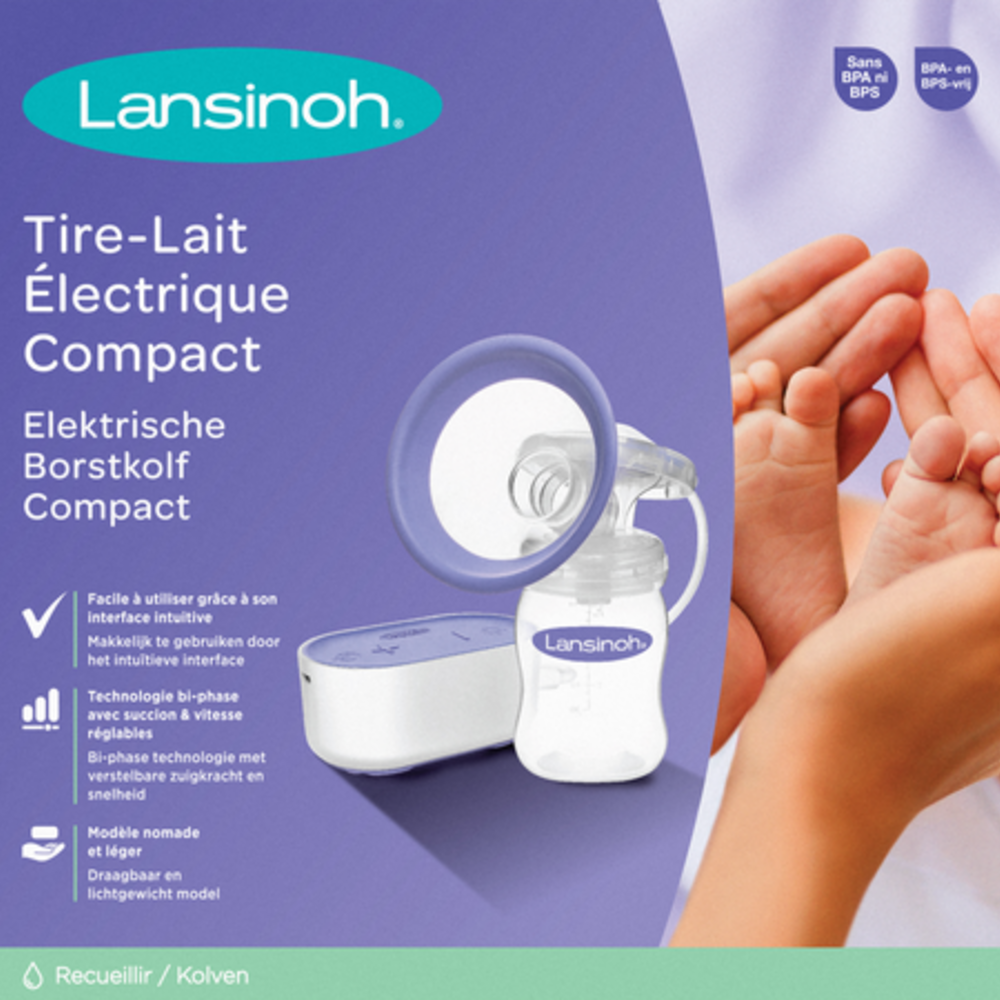 LANSINOH Lansinoh Compact Enkele Elektrische Borstkolf