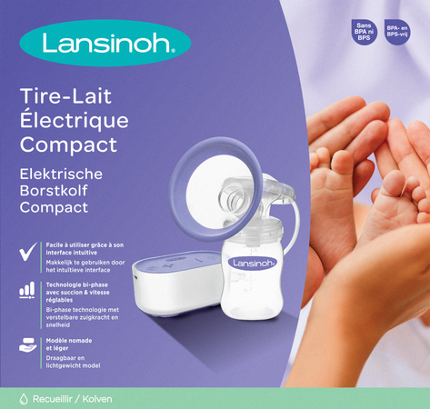 LANSINOH Lansinoh Compact Tire-lait Electrique Simple