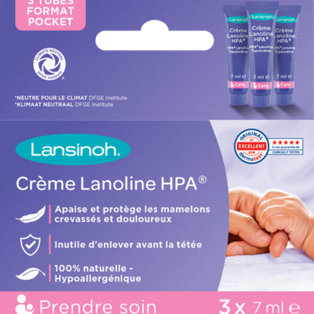 LANSINOH Lansinoh Lanoline Creme Zakje 3x7g