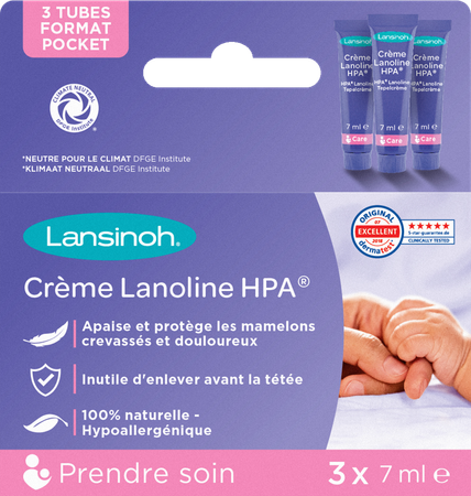LANSINOH Lansinoh Lanoline Creme Zakje 3x7g
