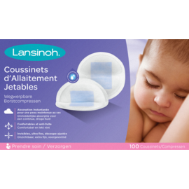 LANSINOH Lansinoh Coussinets Allaitements Jetables 100 Nf