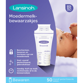 LANSINOH Lansinoh Sachet Conservation Lait Maternel50 40056