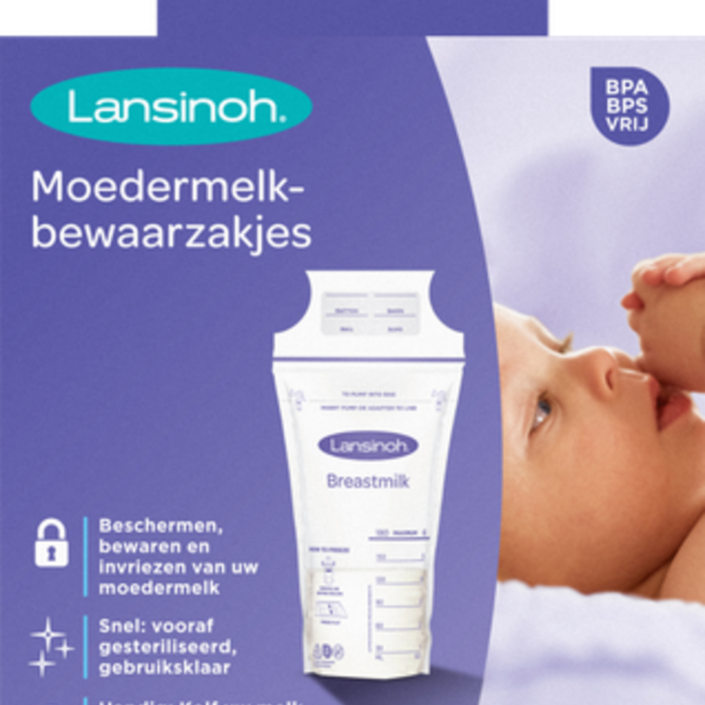 LANSINOH Lansinoh Bewaarzakjes Moedermelk 25 99205