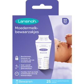 LANSINOH Lansinoh Bewaarzakjes Moedermelk 25 99205