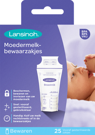 LANSINOH Lansinoh Bewaarzakjes Moedermelk 25 99205