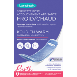 LANSINOH Lansinoh Serviette Post Accouch.apais. Froid/chaud