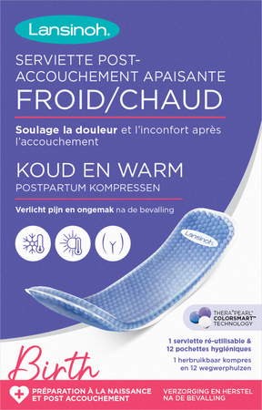 LANSINOH Lansinoh Kraamverband Verzachtend Koud/warm