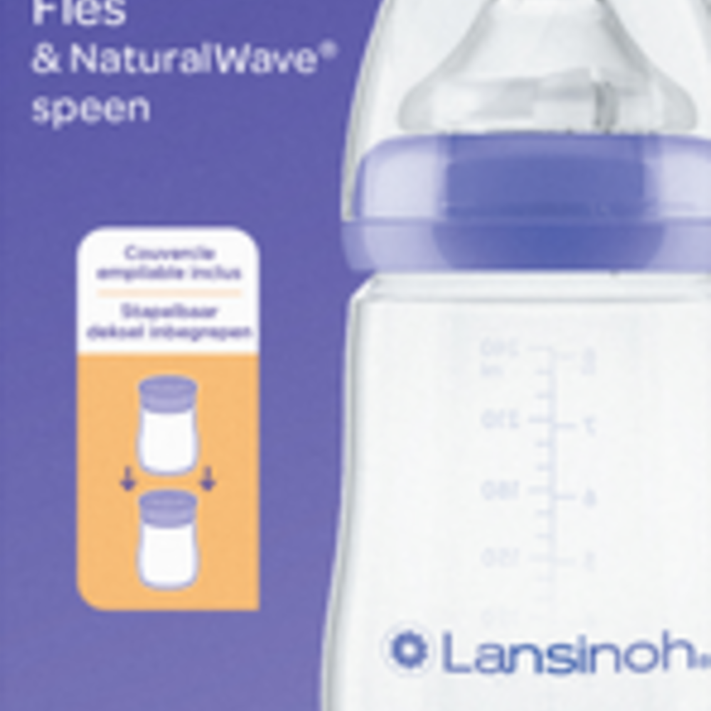 LANSINOH Lansinoh Zuigfles Natural Wave 240ml