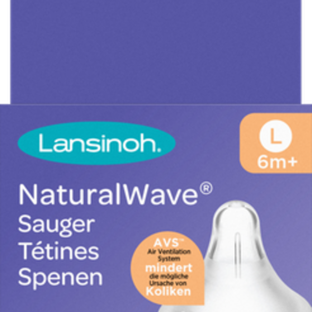 LANSINOH Lansinoh Natural Wave Tetine Fast 2
