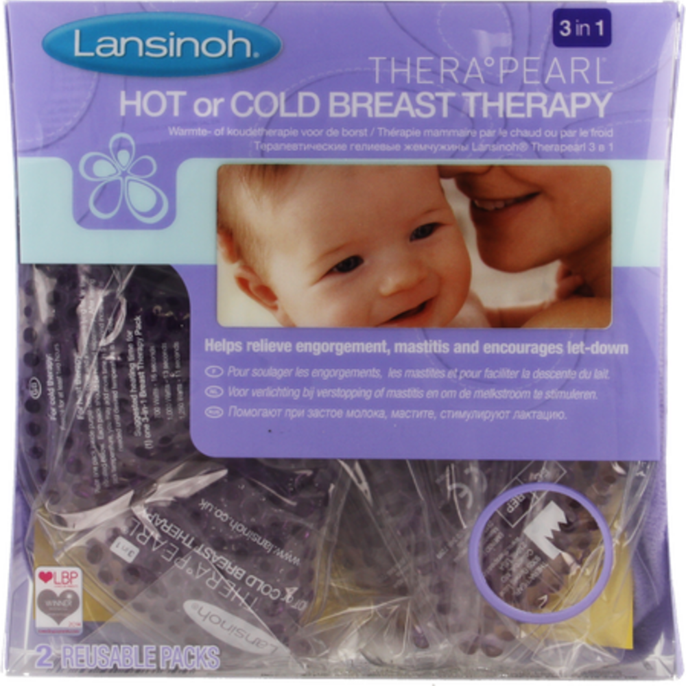 LANSINOH Lansinoh Therapearl Pack Chaud&froid Pr Mama 3en1