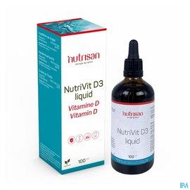 NUTRISAN Nutrivit D3 Liquid 100ml Nutrisan