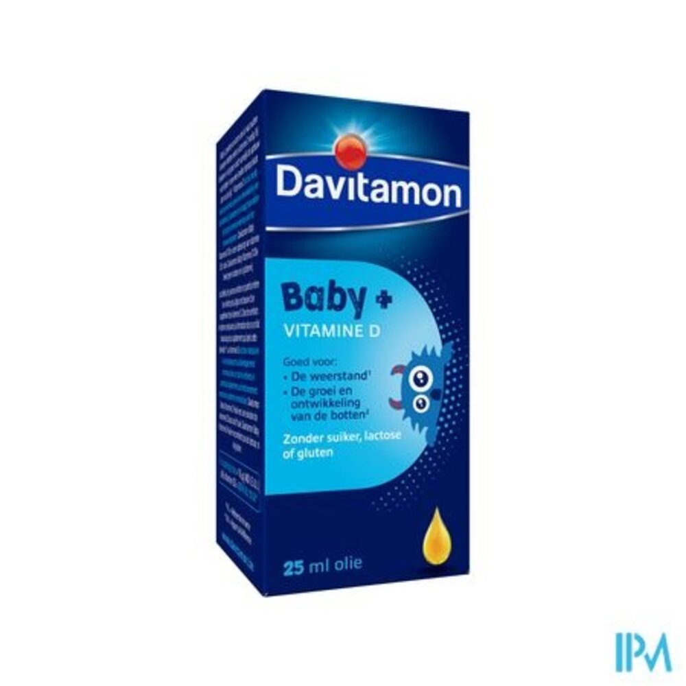 DAVITAMON Davitamon Baby Vitamine D Olie 25ml
