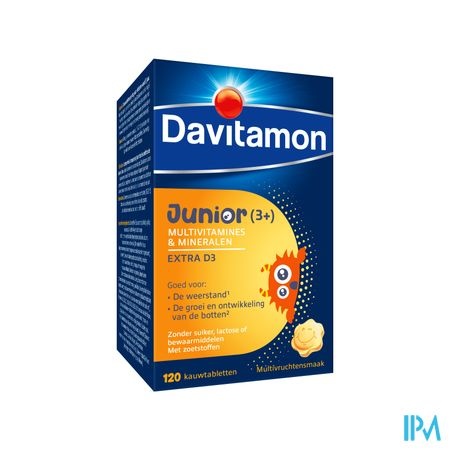 DAVITAMON Davitamon Junior Mfruit V1 Comp 120