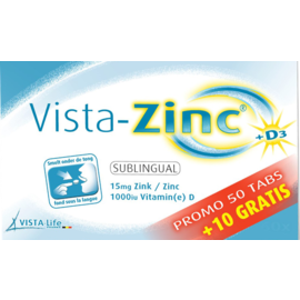 Vista-life Pharma Vista Zinc Comp Fondant 50 + 10 Gratis