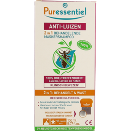 Puressentiel A/poux Sh Traitant 2en1 150ml+peigne