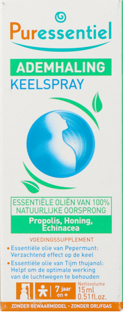 Puressentiel Ademhaling Keelspray 15ml