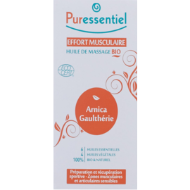 Puressentiel Mass.olie Arnica-bergthee Bio 100ml