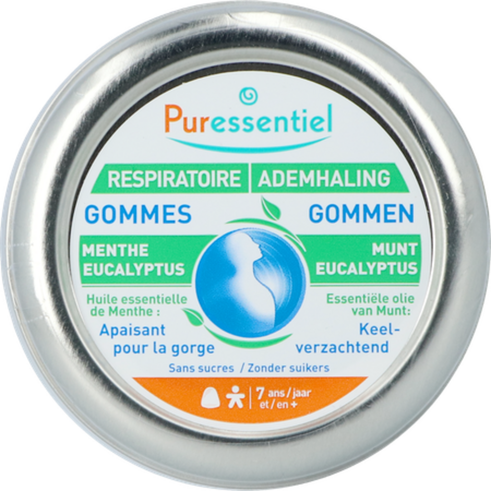 Puressentiel Respiratoire Gomme Gorge Eucalypt. 24