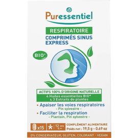 Puressentiel Respiratoire Sinus Express Comp 15